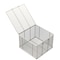 Anysizebasket Rectangular Wire Mesh Basket: 18Lx18Wx12H, 304 SS, 5/16 Rod Frame, Mesh: 8 x .047 TMT-180180120-P08S - alternate 1